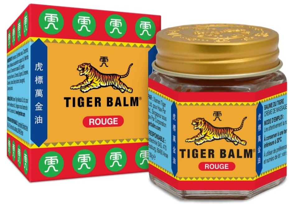 Baume du Tigre Crème, Rouge, 19 g