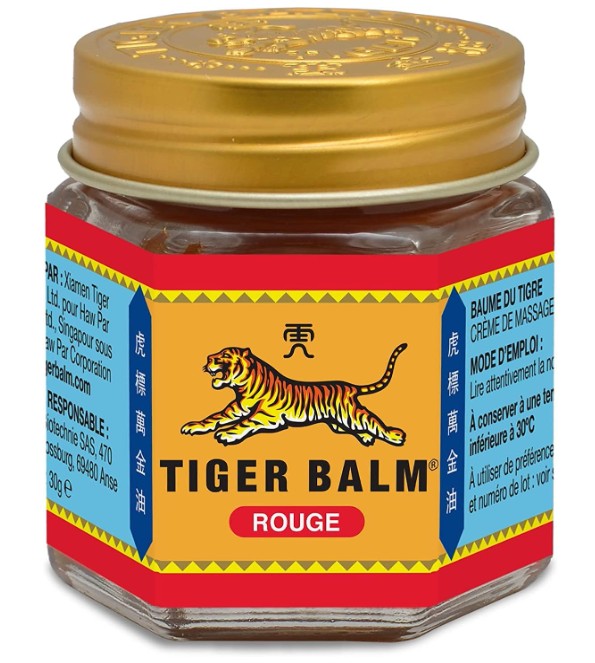 Baume du Tigre Crème, Rouge, 19 g