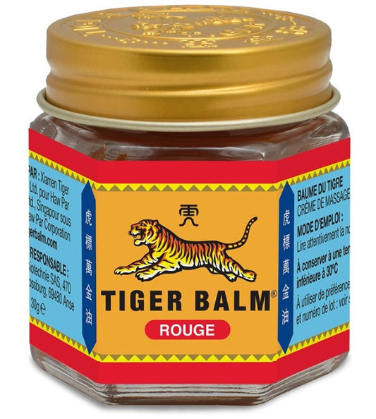 Baume du Tigre Crème, Rouge, 19 g