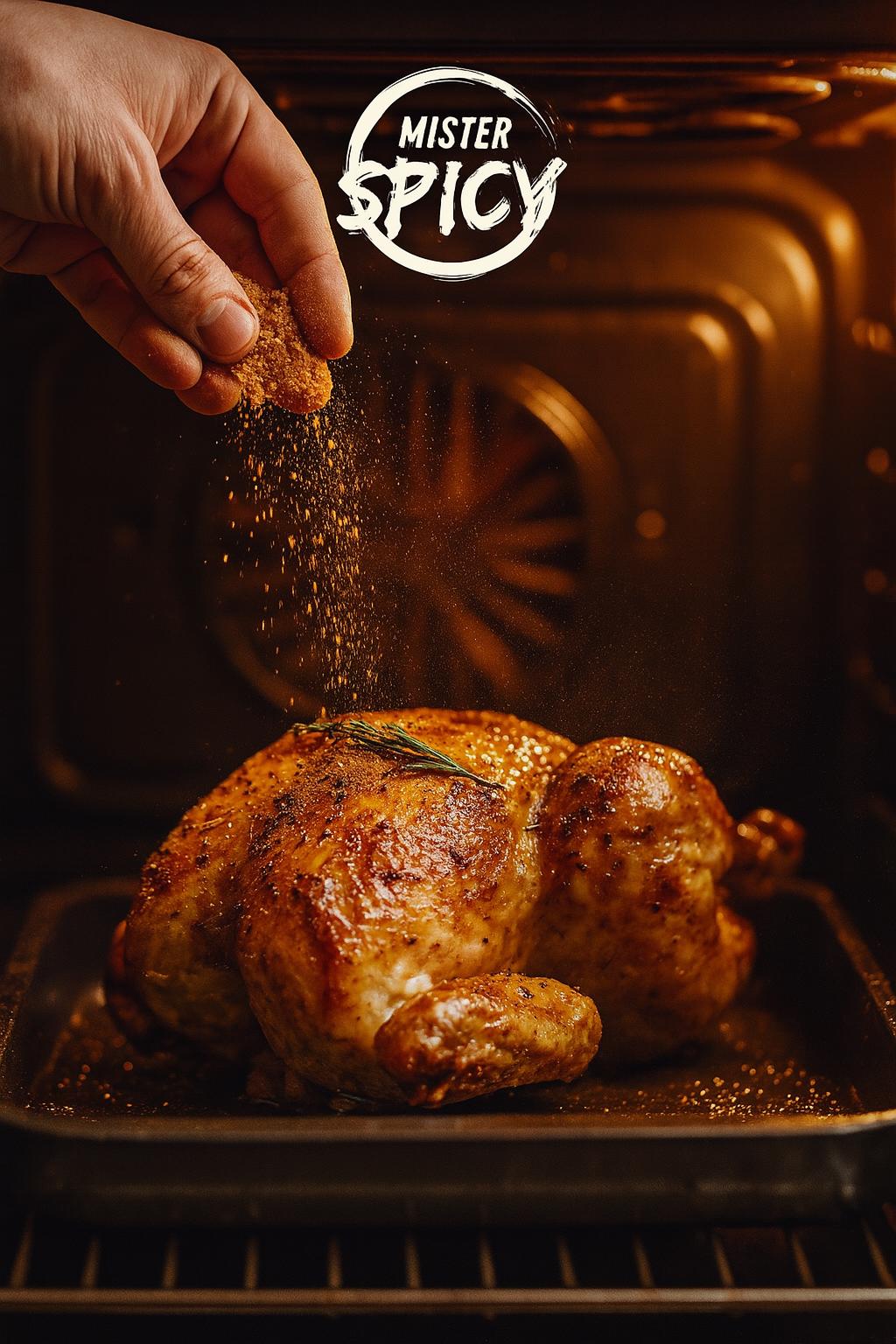 Epices POULET ROTI -  80 g - Marinade Sèche & Épices – Sublimez vos grillades – Saupoudrez – Cuisez - Dégustez