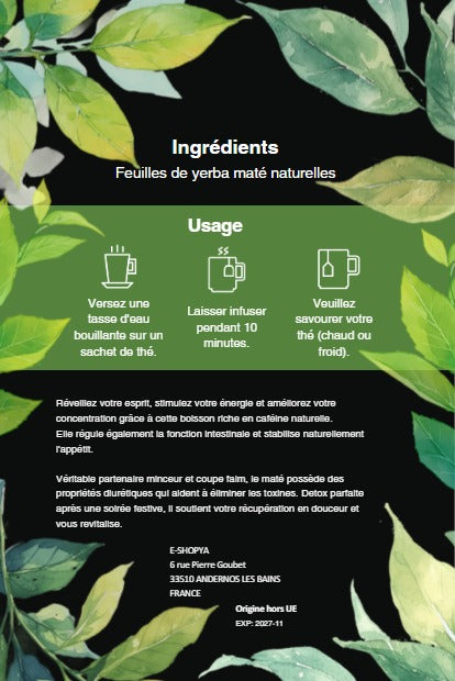 Thé YERBA MATE
